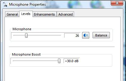 как настроить микрофон на наушниках на windows 7