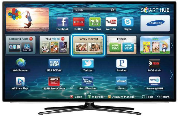 Чтобы настроить Smart TV на телевизоре Samsung