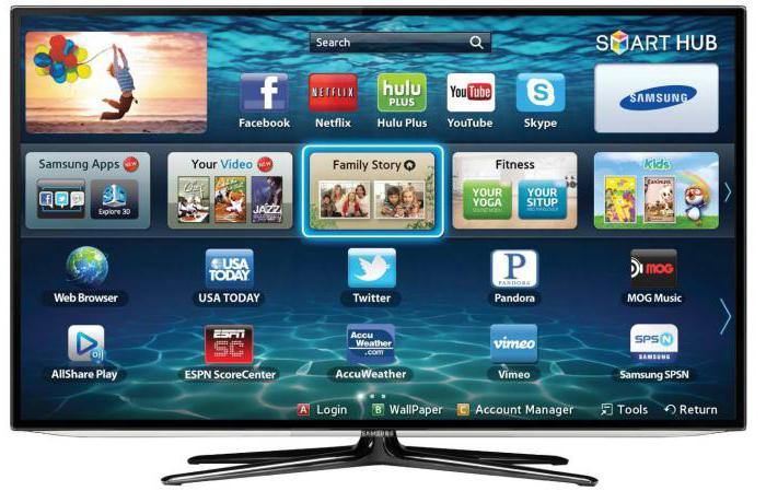 Чтобы настроить Smart TV на телевизоре Samsung