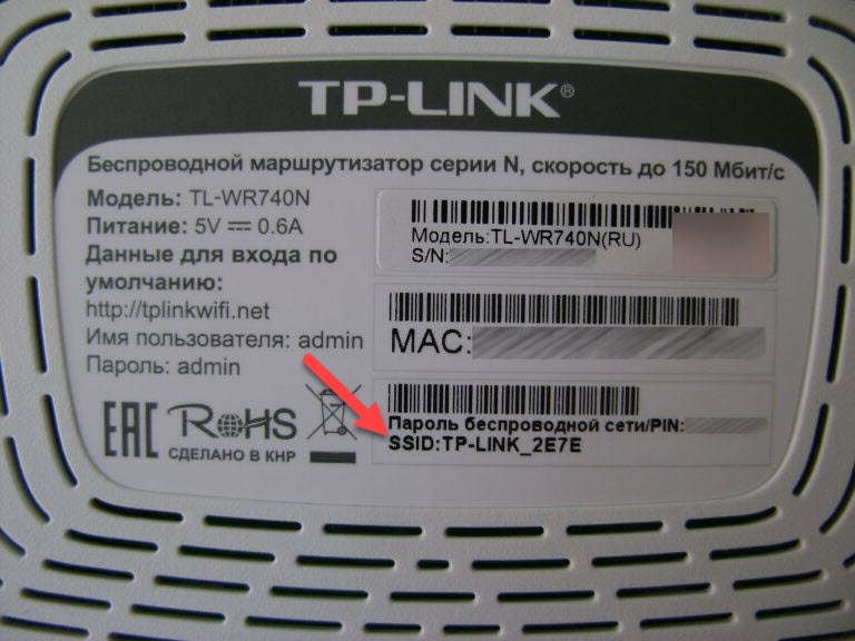 Ssid на маршрутизаторе