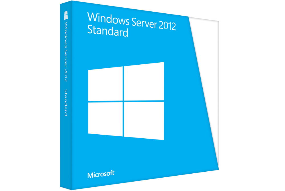 Стандартные серверы Windows 2012