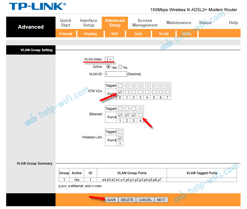 TP-Link TD-w8951nd . IPTV на Ростелеком