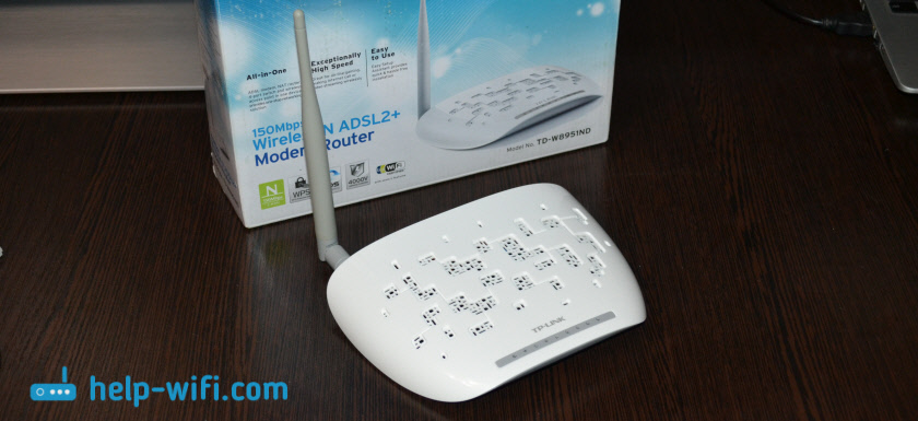 TP-Link TD-w8951nd . Установить