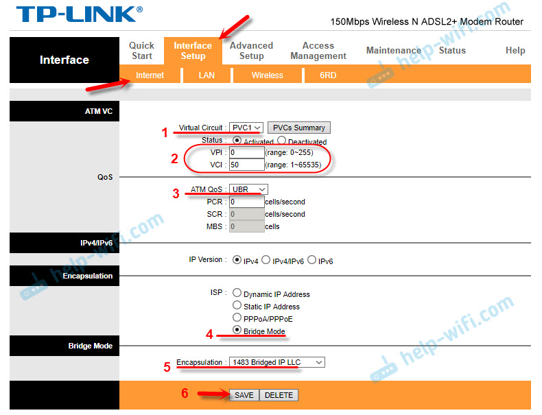 TD-W8951ND . На IPTV