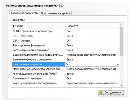 Настройки NVIDIA для максимальной производительности в играх