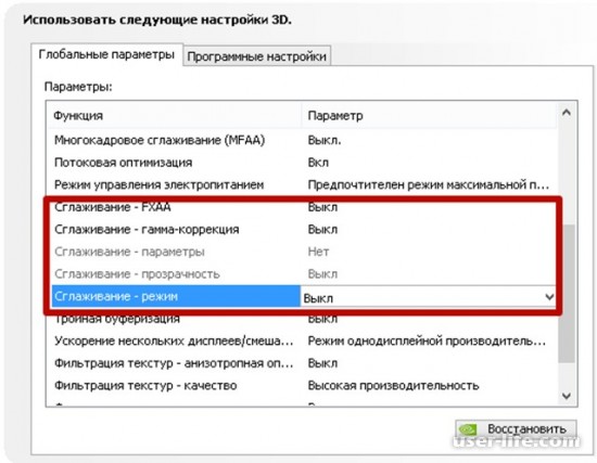 Настройки NVIDIA для максимальной производительности в играх