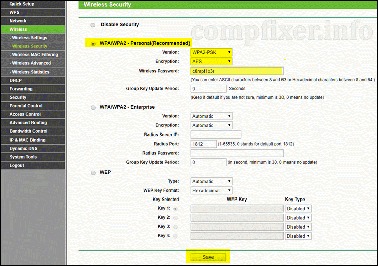 Настройка WLAN-маршрутизатора TP-Link 841N