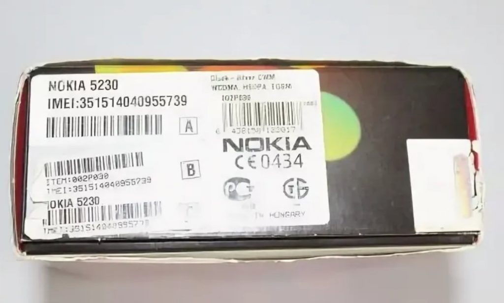Nokia 5230 IMEI
