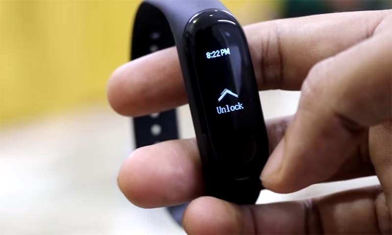 Xiaomi Mi Band 3 . Как включить