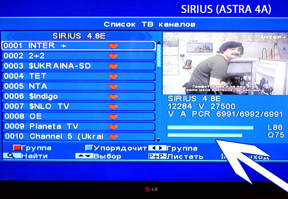 Настройка спутниковой антенны на 3 спутника amos 2/3; astra 4a / ses-5 ...