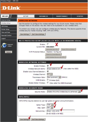 Win XP WLAN HotSpot