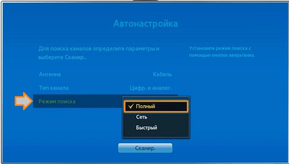 Как найти каналы на телевизоре