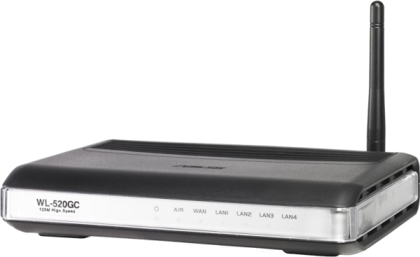 Настройка роутера asus wl 520gc