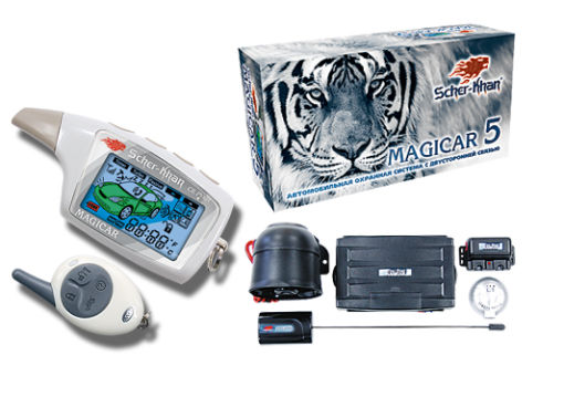 Настройка сигнализации с автозапуском Scher Khan Magicar 5